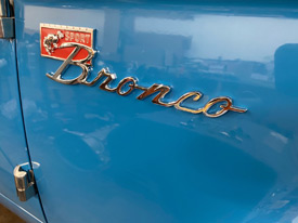 image of 'Kansas' classic ford bronco