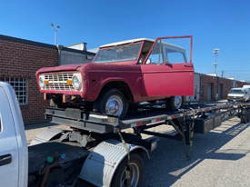 image of 'Kansas' classic ford bronco