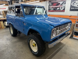 image of '1967 Ford Bronco (Bahama Blue)' classic ford bronco
