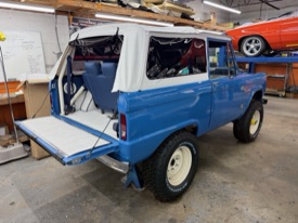 image of '1967 Ford Bronco (Bahama Blue)' classic ford bronco
