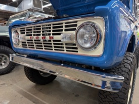image of '1967 Ford Bronco (Bahama Blue)' classic ford bronco