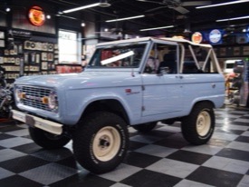 image of '1971 Ford Bronco (Sky Blue)' classic ford bronco