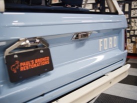 image of '1971 Ford Bronco (Sky Blue)' classic ford bronco