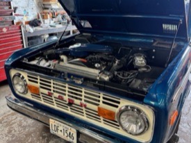 image of '1974 Ford Bronco (Bright Dark Blue Metallic)' classic ford bronco