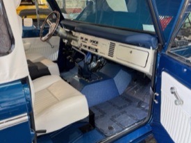 image of '1974 Ford Bronco (Bright Dark Blue Metallic)' classic ford bronco