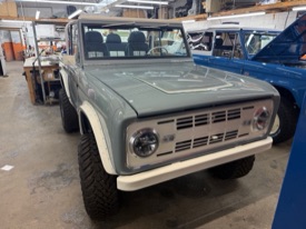 image of '1976 Ford Bronco (Minty Green)' classic ford bronco