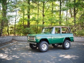 image of '1969 Ford Bronco (Norway Green)' classic ford bronco